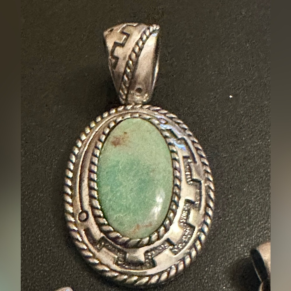 Carolyn, Pollock, turquoise necklace, timeless piece